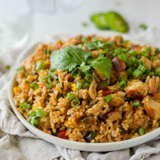 tex-mex fried rice