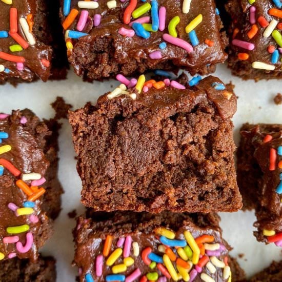 Healthy Copycat Cosmic Brownies