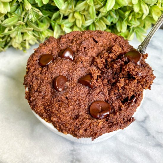 Healthy Fudge Brownie In a Mug