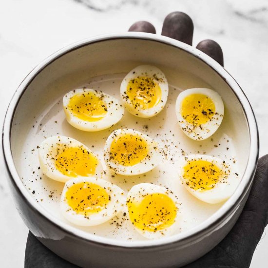 Perfectly Soft Boiled Quail Eggs