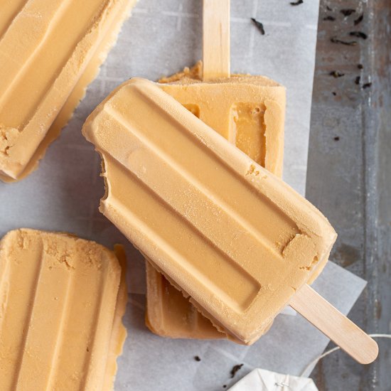 Hong Kong Style Milk Tea Popsicles