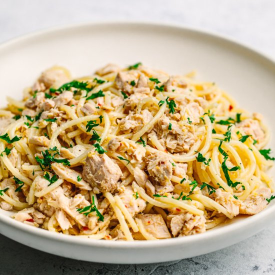 Canned Tuna Pasta