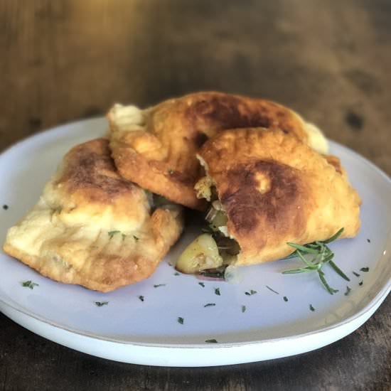 Potato and Swiss Chard Hand Pies