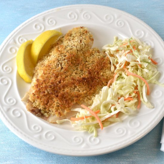 Baked Panko Fish