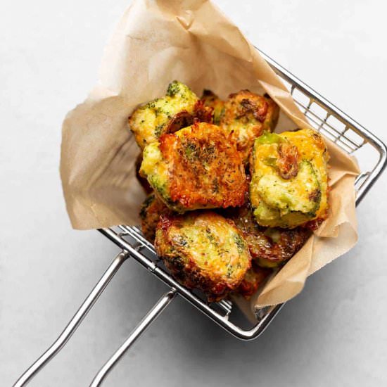 Keto Cheesy Broccoli Tots