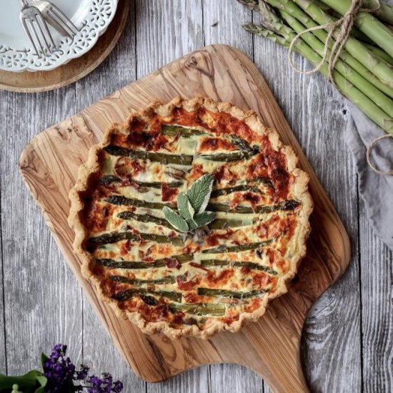 Italian Asparagus Quiche