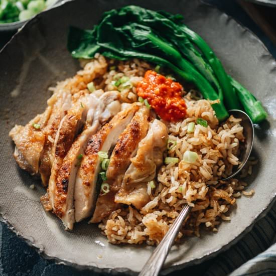 One-Pan Chinese Chicken and Rice