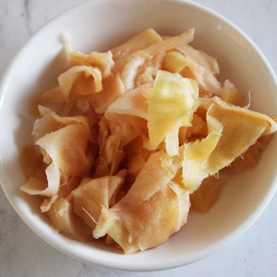 Easy Pickled Ginger (Gari)