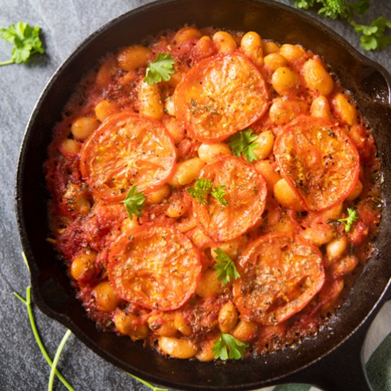 Greek Baked Giant Beans