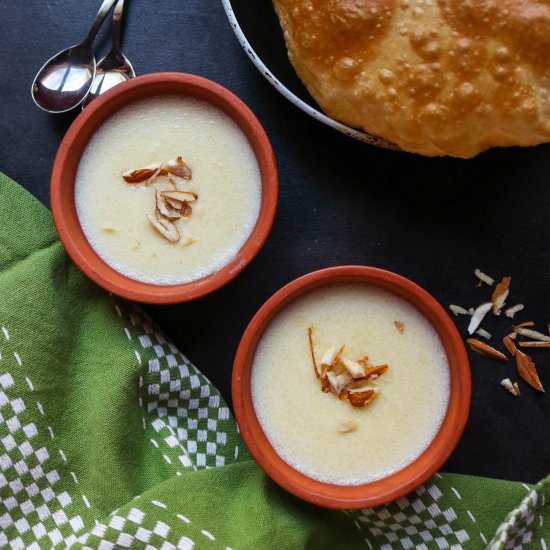 Semolina Kheer