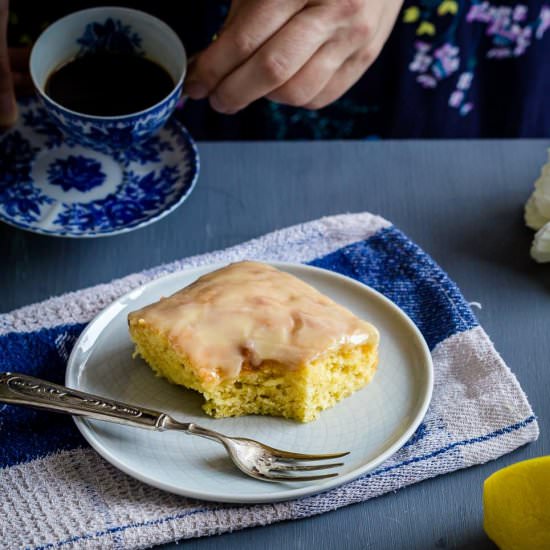 Lemony Lemon Brownies