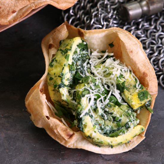 Mantara Frittata Rolls