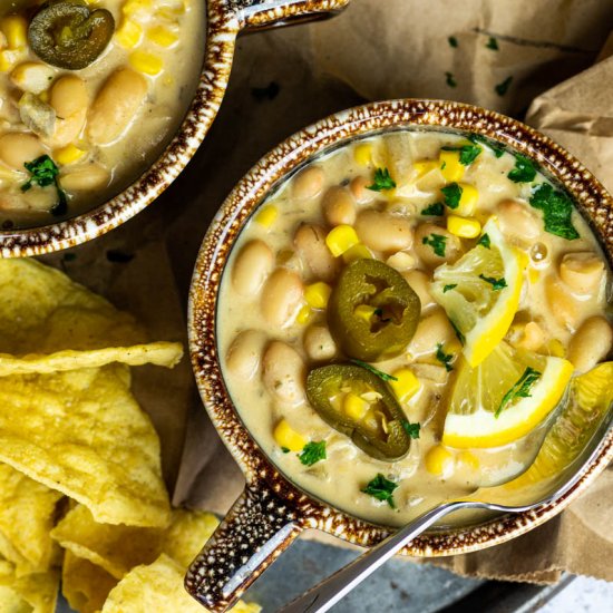 Vegan White Chili