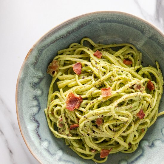 Avocado Carbonara