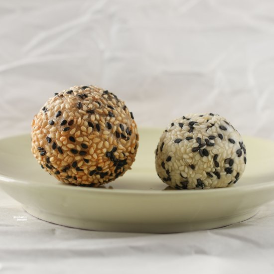 Black Sesame Ball [Gluten Free]