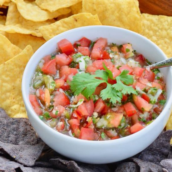 Pico de Gallo with a Twist