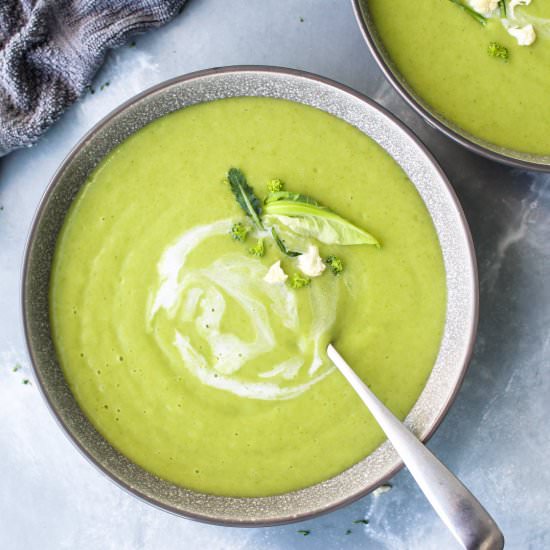 Broccoli Potato Leek Soup