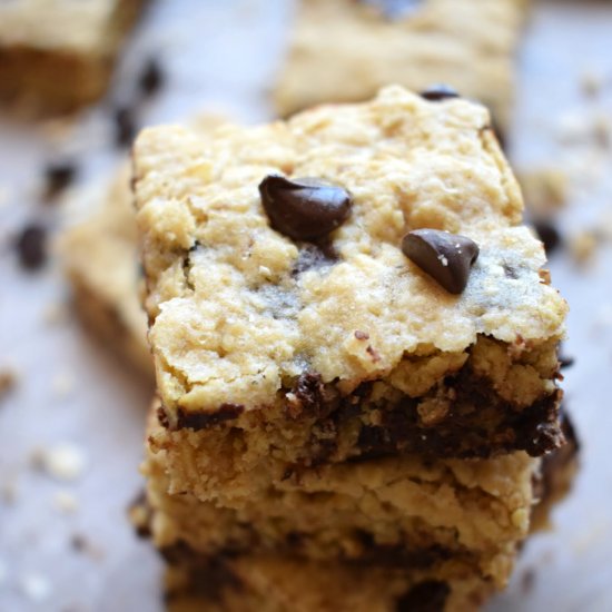 Chocolate Chip Oat Squares