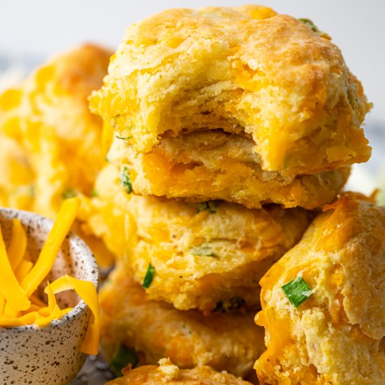 Cheddar Scallion Biscuits