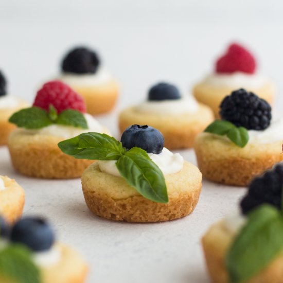 Mini Summer Fruit Tarts