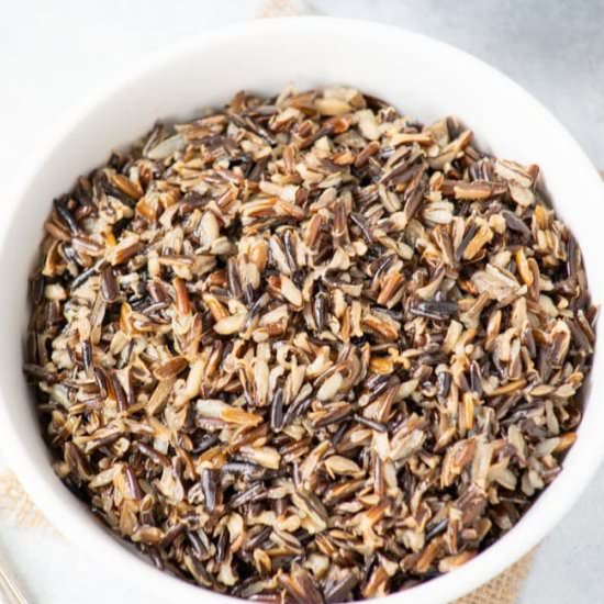 Perfect Instant Pot Wild Rice