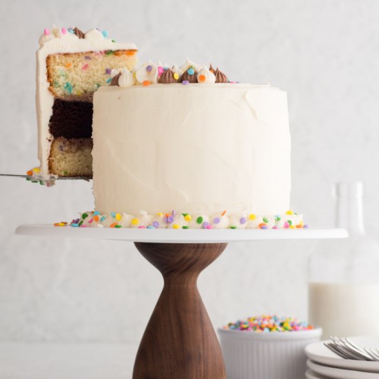 Funfetti Layer Cake