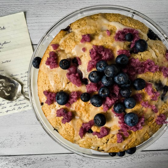 Huguenot Church Blueberry Cake