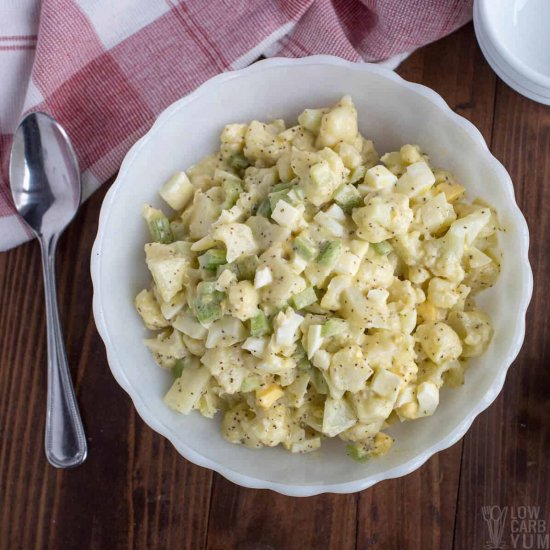 Mock Low Carb Potato Salad