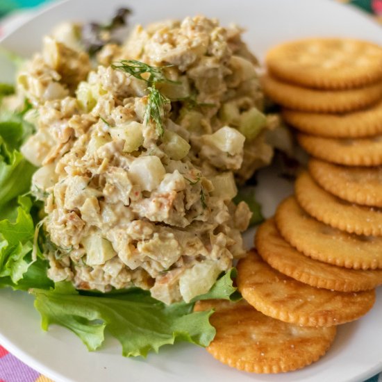 Vegan Dill Chicken Salad