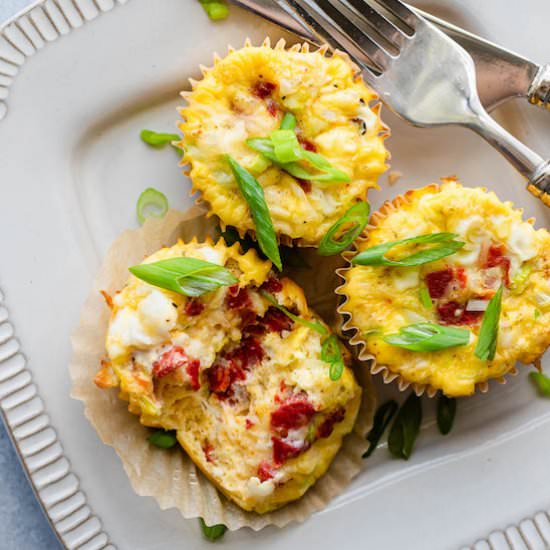 Mediterranean Breakfast Egg Cups