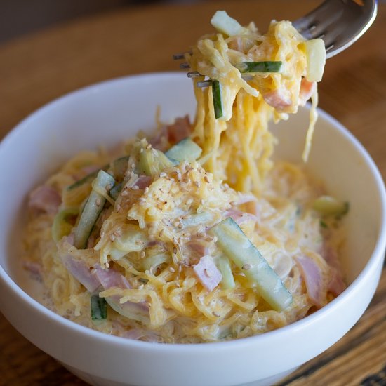 Asian Sesame Spaghetti Squash Salad