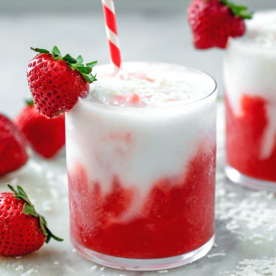 Strawberry Coconut Daiquiri