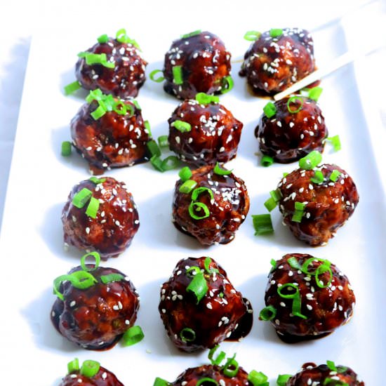 Asian Glazed Meatballs