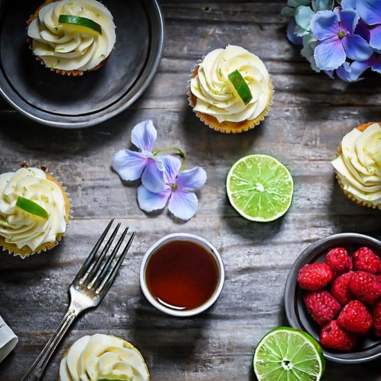 Keto Key Lime Cupcakes