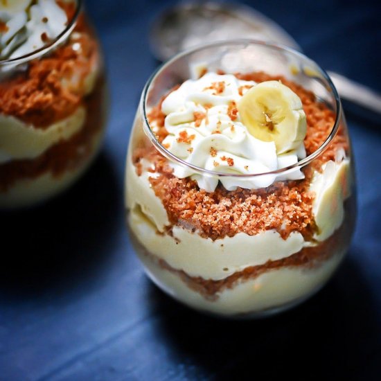 SCD + Paleo Banana Pudding Parfait