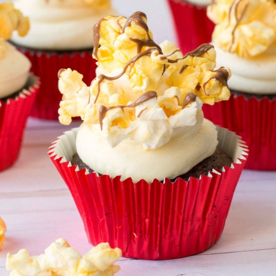 Popcorn Cupcakes