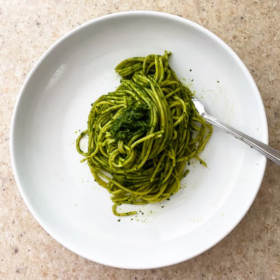 Kale and Basil Pesto