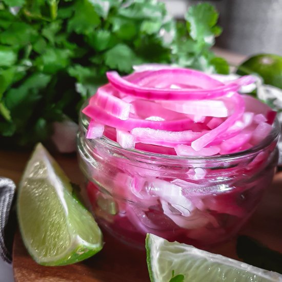 Sweet Pickled Red Onions