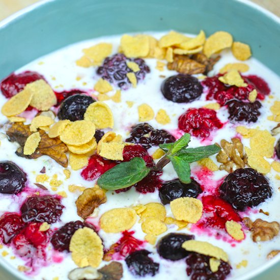 Muesli Recipe with Nuts & berry’s