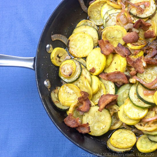 Sauteed Yellow Squash and Zucchini