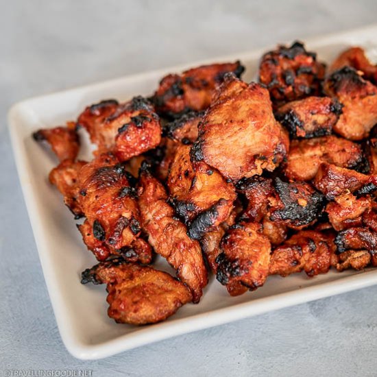 Air Fryer Barbecue Pork Tenderloin