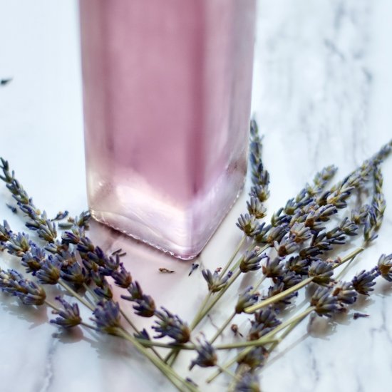 Fresh Lavender Syrup for Cocktails