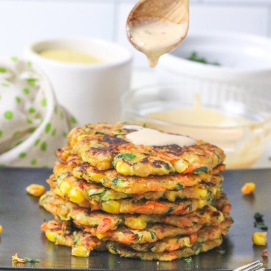 Vegan Vegetable Fritters