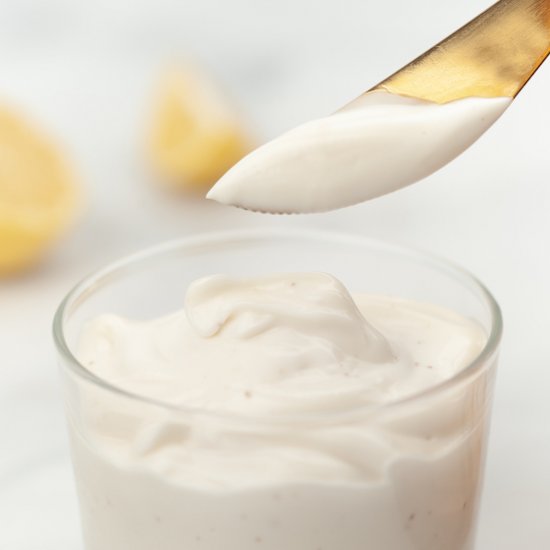 Homemade Aquafaba Vegan Mayo