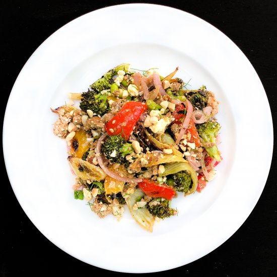 Broccoli, Fennel, & Pepper Salad