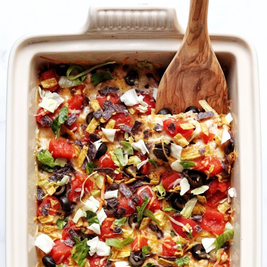 HEALTHY Taco Casserole