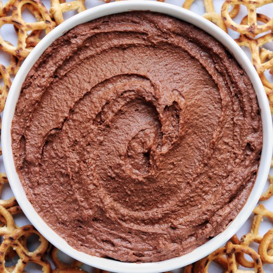 Salted Chocolate Pecan Hummus