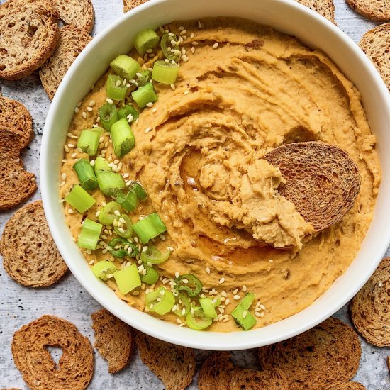 Spicy Thai Peanut Hummus