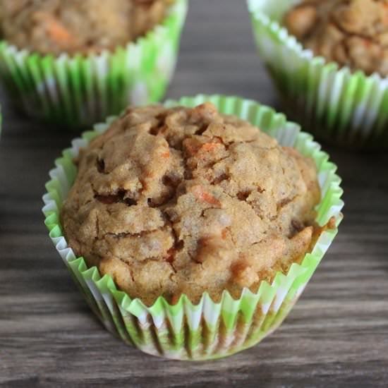 Gluten-Free Carrot Muffins