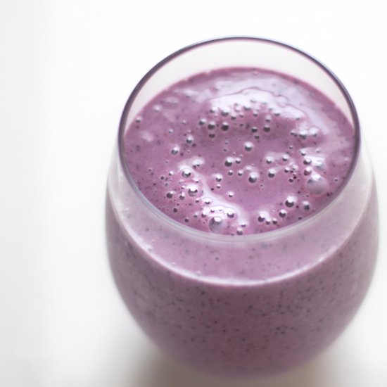 Icelandic Blueberry Skyr Smoothie